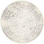 Charger l&#39;image dans la visionneuse de galerie, Tapis d&#39;intérieur rond Safavieh Adirondack Mackenzie, ivoire/argent, 90 cm x 90 cm
