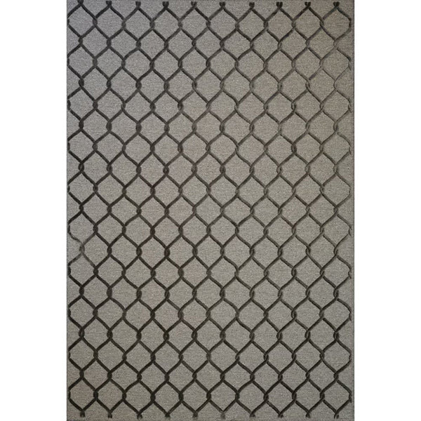 Tapis d'intérieur Juno Hanna Hitch gris/anthracite 1,5 m x 2,1 m