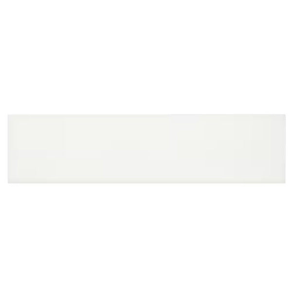 Carrelage mural en céramique pressée Anatolia, 4 po x 16 po, blanc mat (10,76 pi²/boîte)