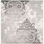 Load image into Gallery viewer, Safavieh Adirondack Roslyn Silver / Ivory 8 ft. x 8 ft. Indoor Square Area Rug
