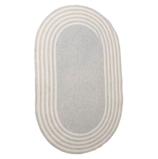 Colonial Mills Narragansett Gray 5 ft. x 7 ft. Oval Indoor Rug