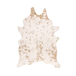 Charger l&#39;image dans la visionneuse de galerie, Tapis d&#39;intérieur nuLOOM Iraida en fausse peau de vache, blanc cassé, 1,5 m x 2,1 m

