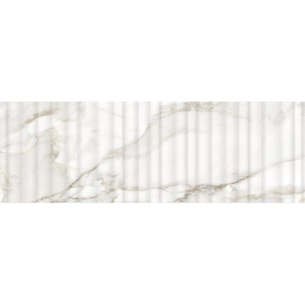 Carrelage mural en céramique rectifiée mat Anatolia Raffino Calacatta 12 po x 36 po (14,53 pi²/caisse) (copie)