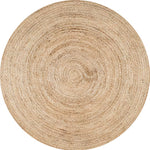 Load image into Gallery viewer, nuLOOM Hand Woven Rigo Jute Rug Natural 4 ft. Indoor Round Rug
