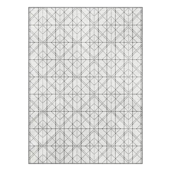 Tapis d'intérieur StyleWell Savannah crème/gris 6 pi 7 po x 9 pi