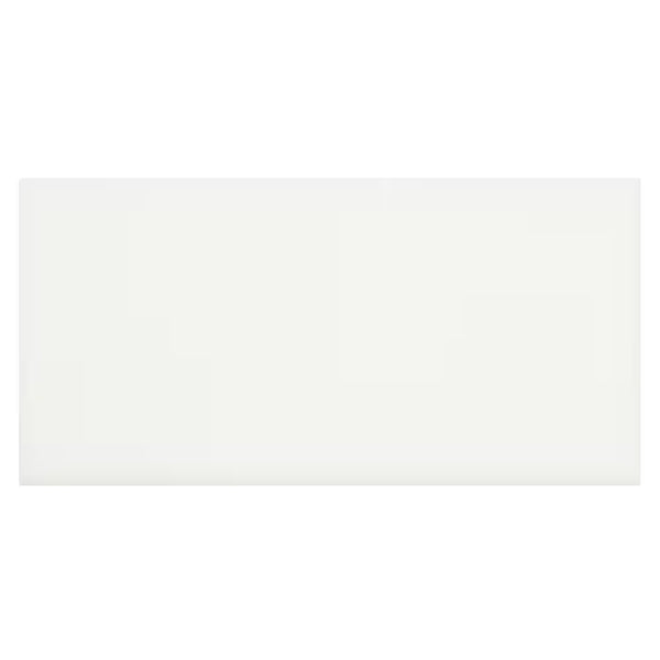 Carrelage mural en céramique pressée Anatolia, 3 po x 6 po, blanc mat (10,66 pi²/caisse)