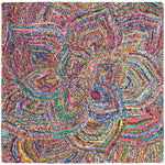 Load image into Gallery viewer, Safavieh Nantucket Hector Multi 4 ft. x 4 ft. Square Area Rug
