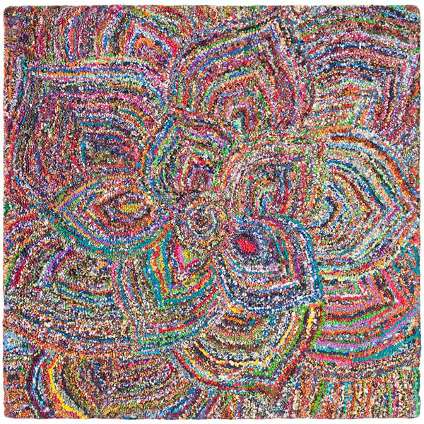 Safavieh Nantucket Hector Multi 4 ft. x 4 ft. Square Area Rug