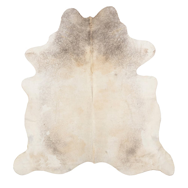Tapis d'intérieur Linon Home Décor en peau de vache, couleur bringé clair, pleine peau – 1,5 m x 2,1 m environ.