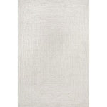 Charger l&#39;image dans la visionneuse de galerie, Tapis d&#39;intérieur/extérieur tressé nuLOOM Lefebvre ivoire 1,2 m x 1,8 m
