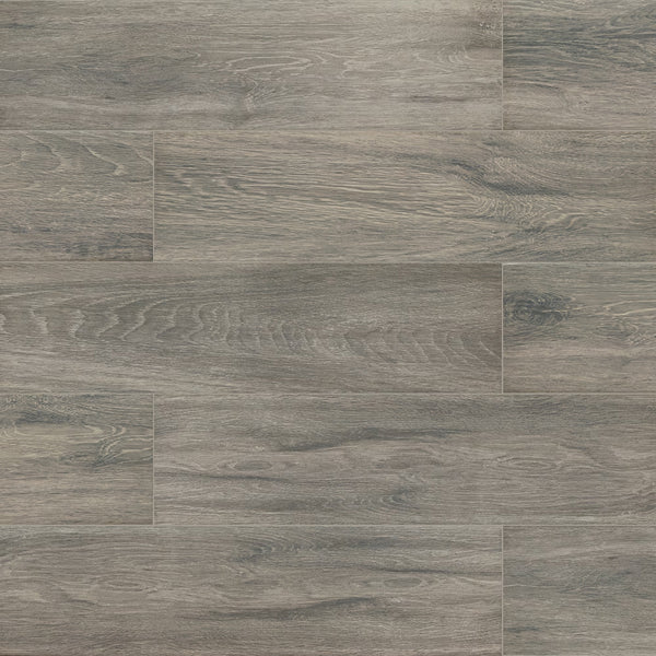Carreaux de céramique mats pour planchers et murs, gris Mainstreet, 6 po x 24 po, MSI Stone ULC (16,78 pi²/caisse)