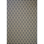 Charger l&#39;image dans la visionneuse de galerie, Tapis d&#39;intérieur Juno Hanna Bowline, anthracite/ivoire, 1,5 m x 2,1 m
