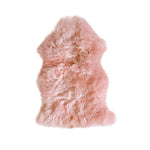 Charger l&#39;image dans la visionneuse de galerie, Tapis en peau de mouton naturelle de Nouvelle-Zélande, 60 cm x 90 cm – Rose
