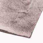 Charger l&#39;image dans la visionneuse de galerie, Tapis d&#39;intérieur en fausse fourrure de lapin Multy Home, taupe, 1,2 m x 1,8 m
