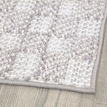Charger l&#39;image dans la visionneuse de galerie, Tapis d&#39;intérieur StyleWell Soft Checkers gris 1,5 m x 2,1 m
