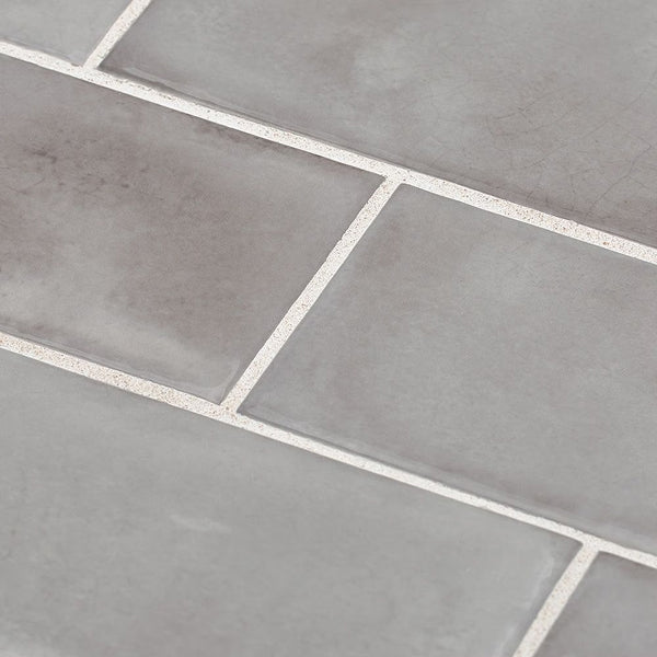 Jeffrey Court Gris Rustico 3-inch x 6-inch Glossy Ceramic Wall Tile (5.38 sq. ft. / case)