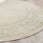 Charger l&#39;image dans la visionneuse de galerie, Tapis d&#39;intérieur rond Safavieh Adirondack Mackenzie, ivoire/sauge, 1,8 m x 1,8 m
