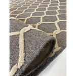 Charger l&#39;image dans la visionneuse de galerie, Tapis d&#39;intérieur Juno Hanna Bowline, anthracite/ivoire, 1,5 m x 2,1 m

