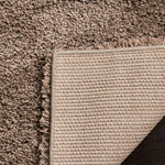 Charger l&#39;image dans la visionneuse de galerie, Tapis d&#39;intérieur rond Safavieh Shag Felicia Taupe 1,2 m x 1,2 m

