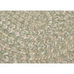 Charger l&#39;image dans la visionneuse de galerie, Tapis d&#39;intérieur ovale Colonial Mills Tremont Palm Green 5 pi x 7 pi
