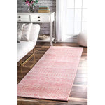 Load image into Gallery viewer, nuLOOM Moroccan Blythe Pink 4 ft. x 4 ft. Indoor Square Rug
