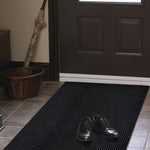 Charger l&#39;image dans la visionneuse de galerie, Tapis utilitaire TrafficMaster Black Impact Rib – 1,2 m x 1,8 m, intérieur/extérieur
