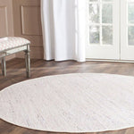 Charger l&#39;image dans la visionneuse de galerie, Tapis rond Safavieh Rag Rug Calanthe, ivoire/multicolore, 1,2 m x 1,2 m
