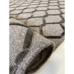 Charger l&#39;image dans la visionneuse de galerie, Tapis d&#39;intérieur Juno Hanna Hitch gris/anthracite 1,5 m x 2,1 m
