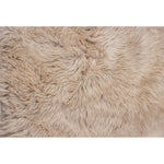 Charger l&#39;image dans la visionneuse de galerie, Tapis double en peau de mouton de Nouvelle-Zélande, naturel, 60 cm x 1,80 m – Taupe
