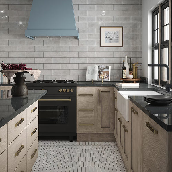 Jeffrey Court Heirloom White 4 in. x 12 in. Gloss Subway Ceramic Wall Tile (10.107 Sq. Ft./Case)