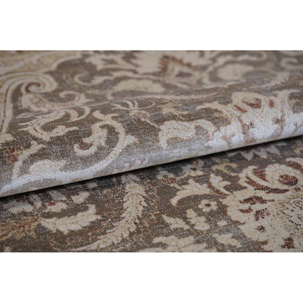 Tapis d'intérieur Juno Timeless Brighton beige/rouille/gris 1,80 m x 2,75 m