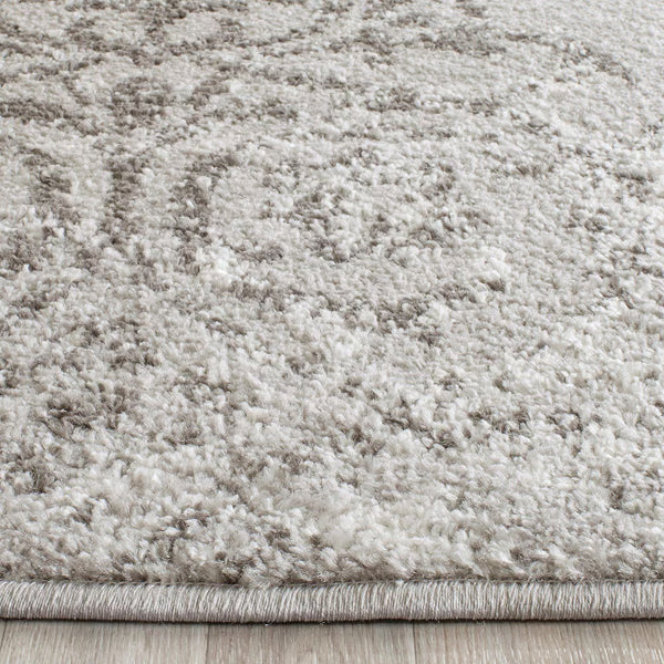 Safavieh Adirondack Roslyn Silver / Ivory 8 ft. x 8 ft. Indoor Square Area Rug