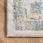 Load image into Gallery viewer, nuLOOM Vintage Lindsay Persian Blue 3 ft. x 5 ft. Oval Indoor Rug
