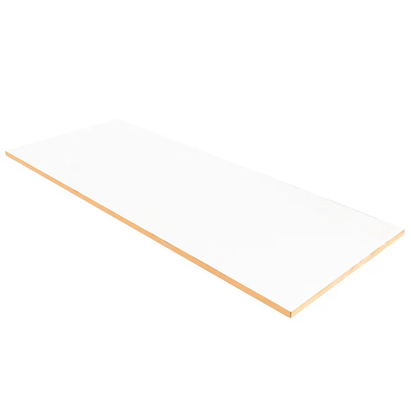 Carrelage mural en céramique brillant Jeffrey Court Allegro White 8 po x 20 po (10,764 pi²/caisse)