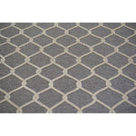 Charger l&#39;image dans la visionneuse de galerie, Tapis d&#39;intérieur Juno Hanna Bowline, anthracite/ivoire, 1,5 m x 2,1 m
