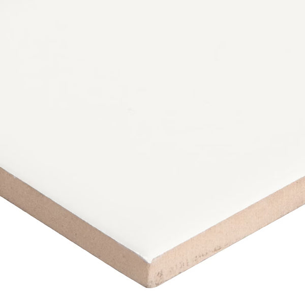 Carrelage mural en céramique pressée Anatolia, 3 po x 6 po, blanc mat (10,66 pi²/caisse)