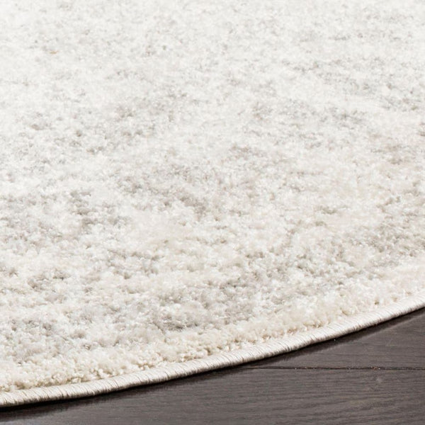 Tapis d'intérieur rond Safavieh Adirondack Mackenzie, ivoire/argent, 90 cm x 90 cm