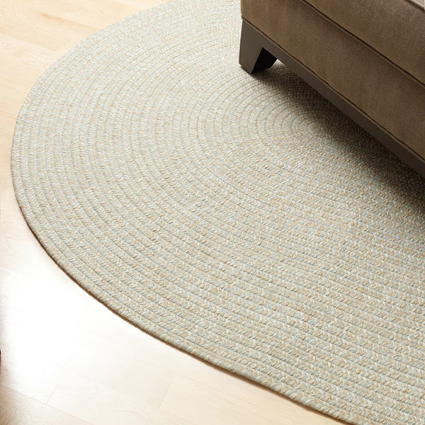 Tapis d'intérieur ovale Colonial Mills Tremont Palm Green 5 pi x 7 pi