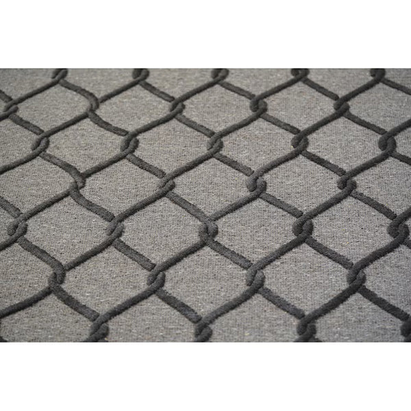 Tapis d'intérieur Juno Hanna Hitch gris/anthracite 1,5 m x 2,1 m
