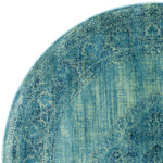 Charger l&#39;image dans la visionneuse de galerie, Safavieh Vintage Melinda Turquoise / Multi 5 ft. 3-inch x 7 ft. 6-inch Oval Indoor Area Rug
