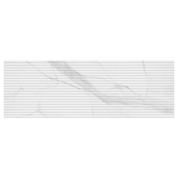 Carreaux muraux en céramique mat MSI UrbanSlat Marmiro Grey, 16 po x 48 po (15,51 pi²/caisse)