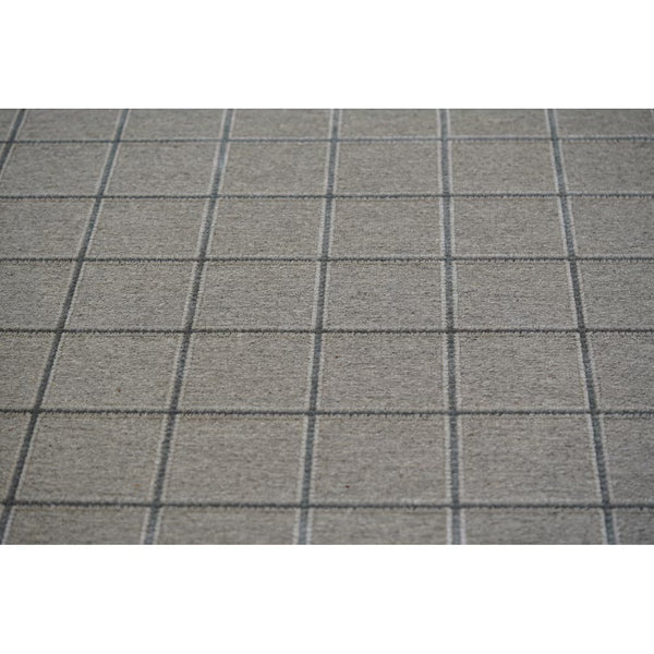 Tapis d'intérieur Juno Hanna Checkmate naturel/gris 2,18 m x 3,48 m