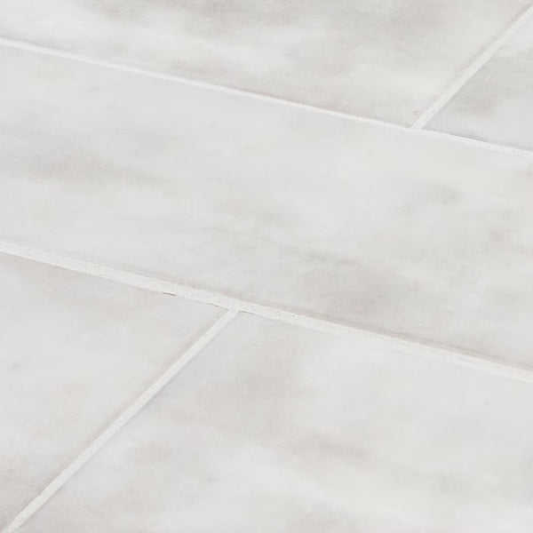 Jeffrey Court Heirloom White 4 in. x 12 in. Gloss Subway Ceramic Wall Tile (10.107 Sq. Ft./Case)