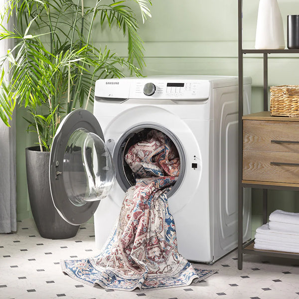 Safavieh Arizona Darina Red / Navy 2 ft. 6 in. x 8 ft. Indoor Machine Washable Runner