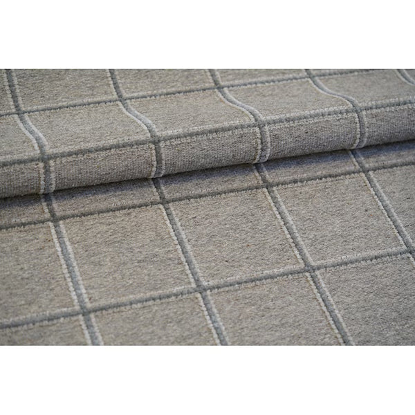 Tapis d'intérieur Juno Hanna Checkmate naturel/gris 2,18 m x 3,48 m