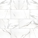 Load image into Gallery viewer, MSI Ader Tegal 12 in. x 24 in. Polished Marble Look Porcelain Tile (16 sq.ft./Case)
