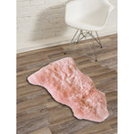 Charger l&#39;image dans la visionneuse de galerie, Tapis en peau de mouton naturelle de Nouvelle-Zélande, 60 cm x 90 cm – Rose
