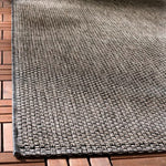 Charger l&#39;image dans la visionneuse de galerie, Safavieh Courtyard Neal Black / Beige 4 ft. x 4 ft. Indoor/Outdoor Square Area Rug
