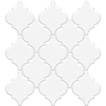 Load image into Gallery viewer, Anatolia Metro Loft White Porcelain Arabesque Wall Tile Mosaic (10.01 sq. ft./Case)
