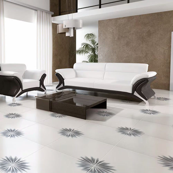 Merola Tile Pisa Blanco 17-3/4 in. x 17-3/4 in. Ceramic Floor and Wall Tile (24.42 Sq. Ft./Case)